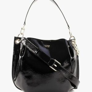 NEW!! Guess Digital Black Bag, 2 Straps, Dustbag